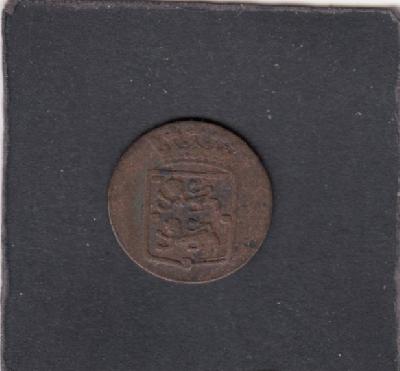 Beschrijving: Duit V.O.C. West Friesland S254